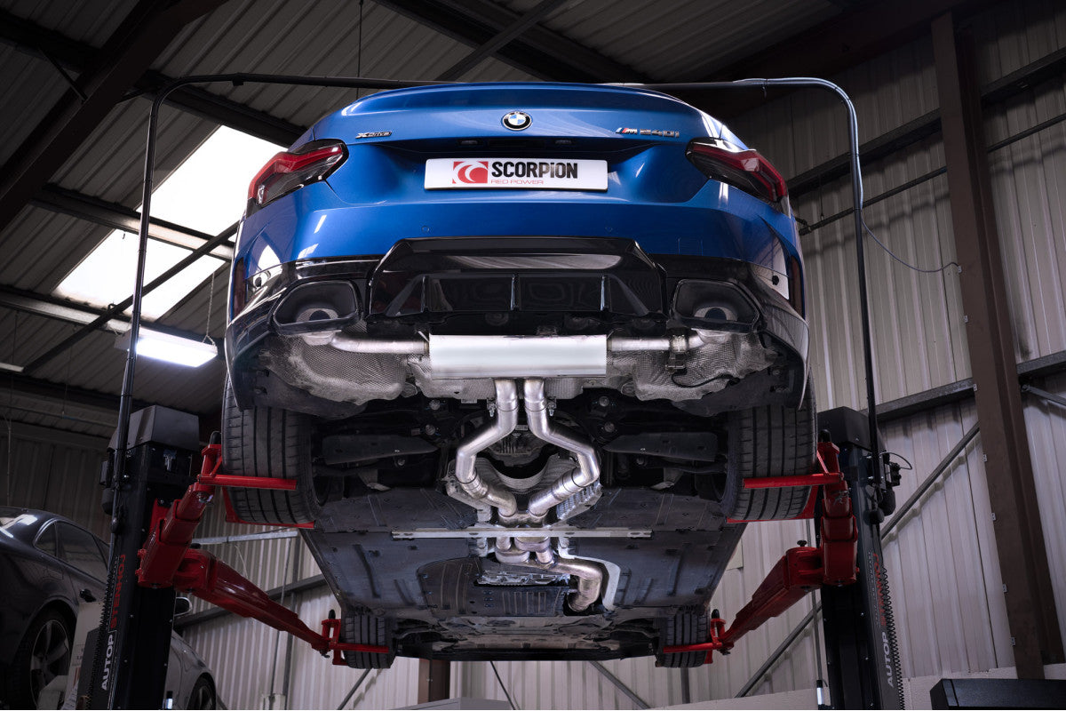Scorpion Exhausts Cat/GPF-Back - BMW G42 M240i GPF Model 2021-2025