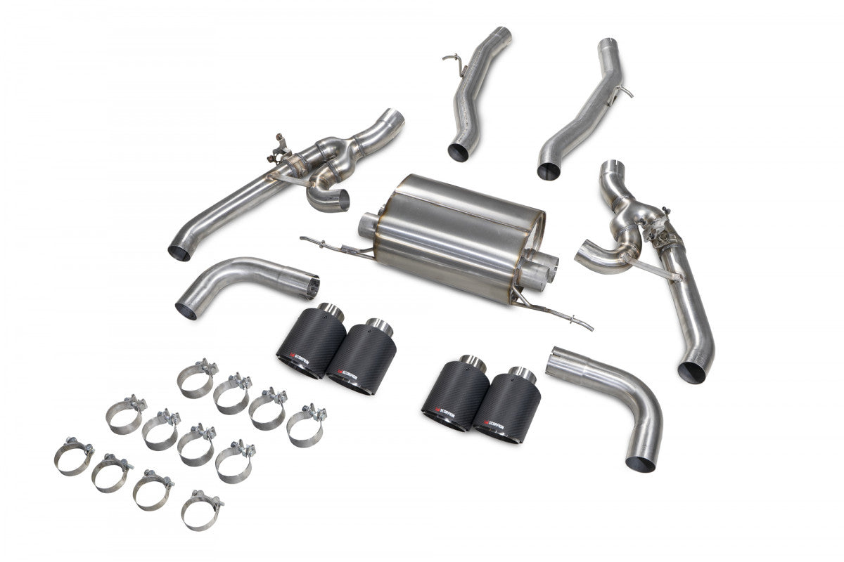 Scorpion Exhausts Half System - BMW X3M Pre LCI Incl. Competition 2019-2021