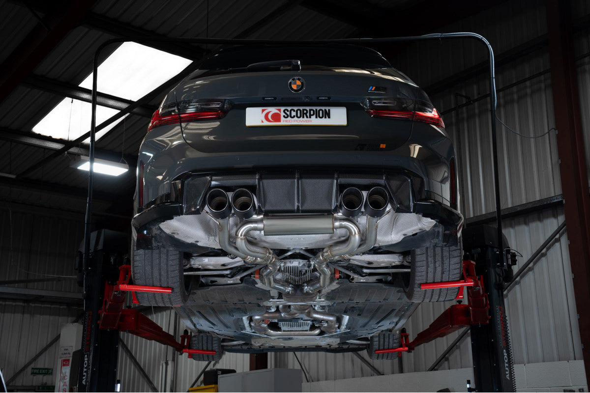 Scorpion Exhausts Half System - BMW G81 M3 Touring GPF Model 2022-2025