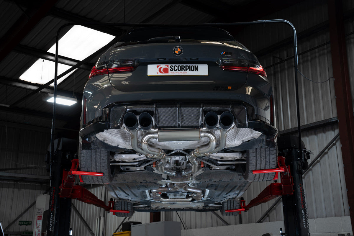 Scorpion Exhausts Half System - BMW G81 M3 Touring GPF Model 2022-2025