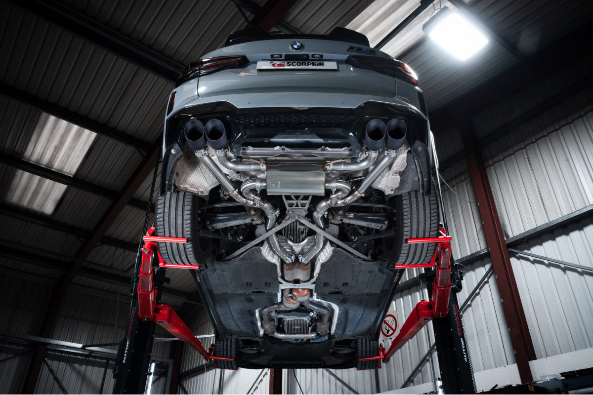 Scorpion Exhausts Half System - BMW X3M LCI Non-GPF Model Incl. Competition 2022-2024