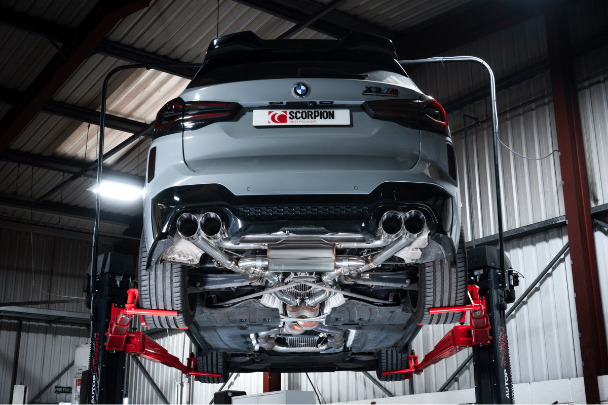 Scorpion Exhausts Half System - BMW X3M LCI GPF Model Incl. Competition 2022-2024