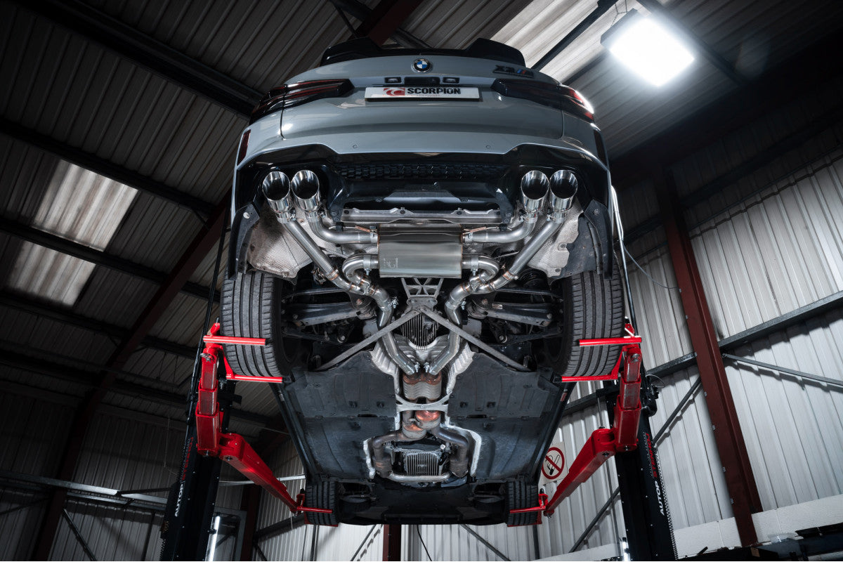 Scorpion Exhausts Half System - BMW X3M LCI Non-GPF Model Incl. Competition 2022-2024