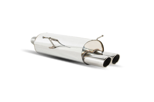 Scorpion 2" Rear Silencer Only / Monaco Tips - BMW E46 320/325/330 (2000–2006)