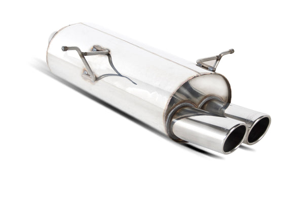 Scorpion 2.5" Rear Silencer Only / Monaco (Twin) Tips - BMW E46 316/318 (1998–2005)