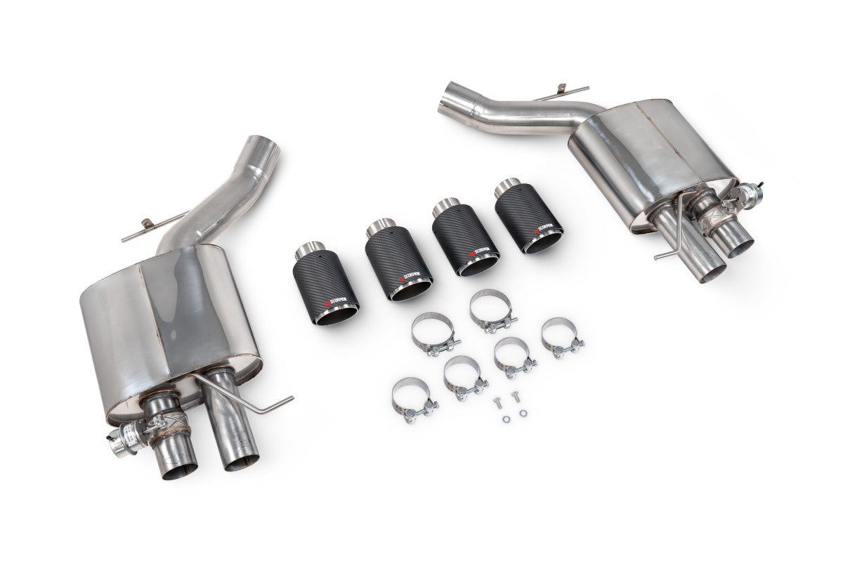 Scorpion Exhausts Rear Silencer - BMW F10 M5 11-16 2011-2016