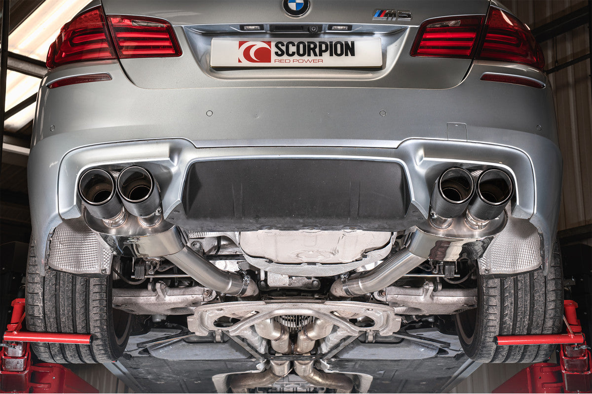 Scorpion Exhausts Rear Silencer - BMW F10 M5 11-16 2011-2016
