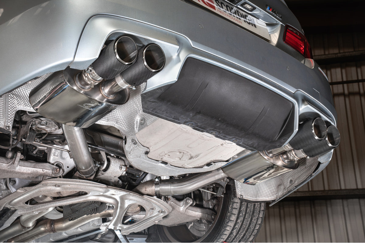 Scorpion Exhausts Rear Silencer - BMW F10 M5 11-16 2011-2016