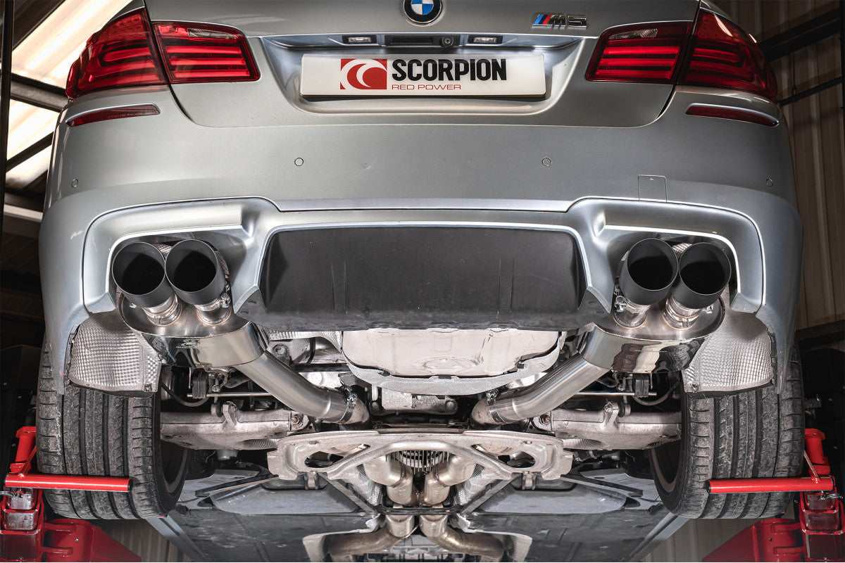 Scorpion Exhausts Rear Silencer - BMW F10 M5 11-16 2011-2016