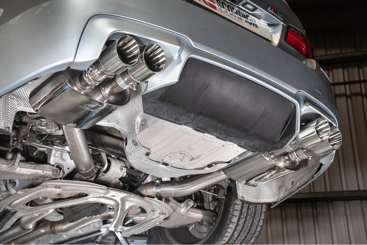 Scorpion Exhausts Rear Silencer - BMW F10 M5 11-16 2011-2016