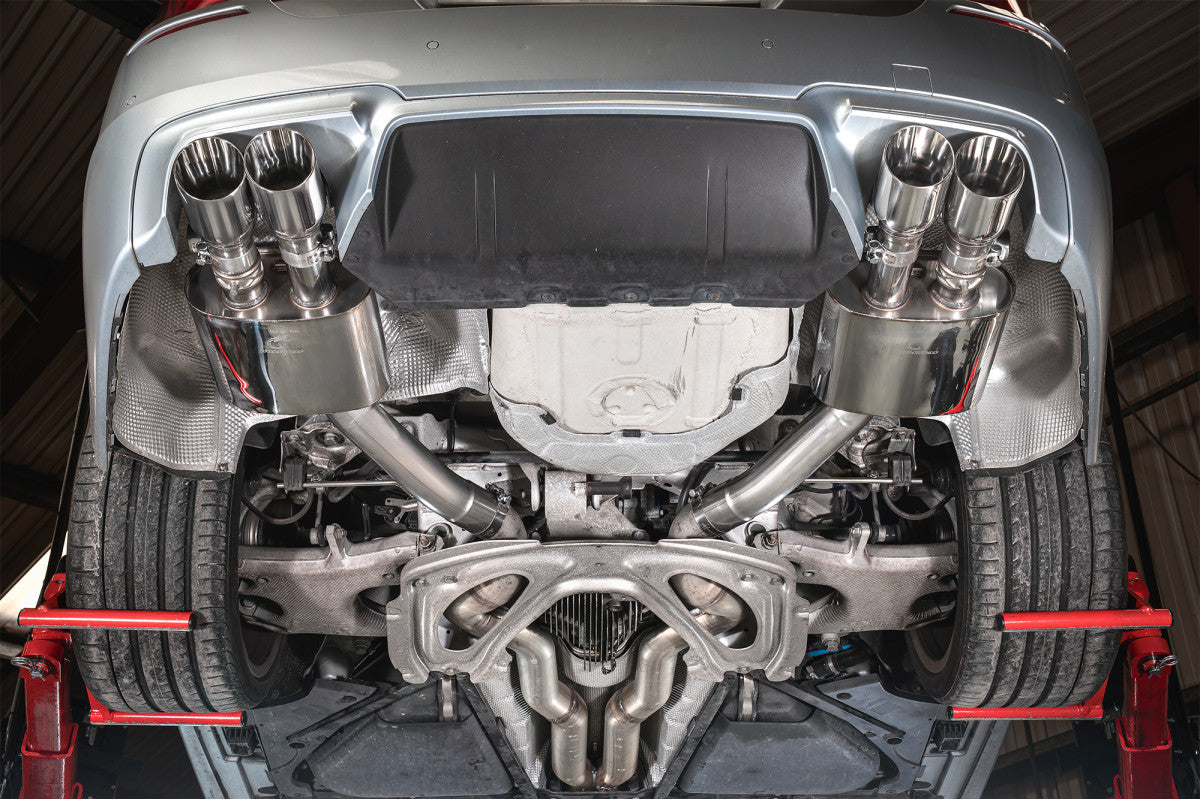 Scorpion Exhausts Rear Silencer - BMW F10 M5 11-16 2011-2016