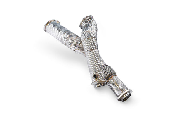 Scorpion 3" De-Cat Downpipes - BMW M2 G87 / M3 G80/G81 / M4 G82 including Competition & xDrive / X4 M, X4 M Competition 3.0 LCi models (2021–2025)