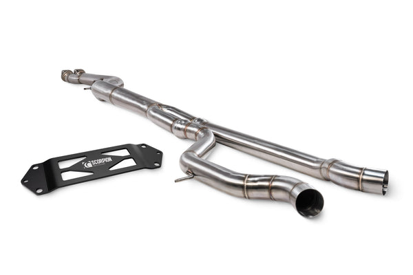 Scorpion 3.5" Single Mid Pipe - BMW M3 F80 / M4 F82 F83 (2014–2018)