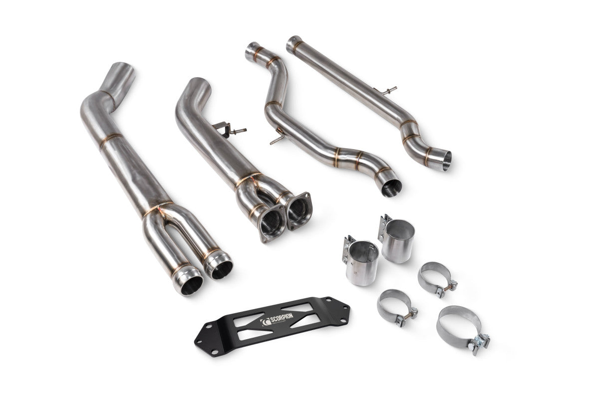 Scorpion Exhausts Single Mid-Pipe - BMW F82/F83 M4 Non-GPF Model 2014-2018
