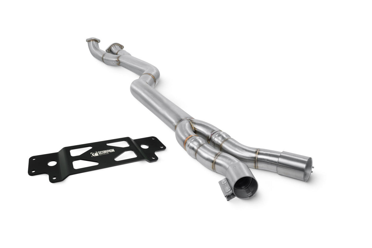 Scorpion Exhausts Single Mid-Pipe - BMW G87 M2 ROW Non-GPF Model 2022-2025
