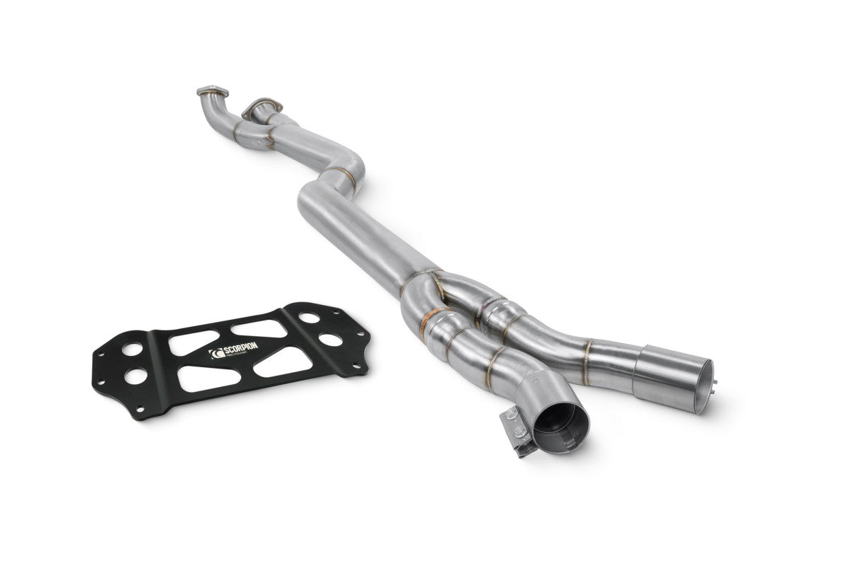 Scorpion Exhausts Single Mid-Pipe - BMW G81 M3 Touring ROW Non-GPF Model 2022-2025