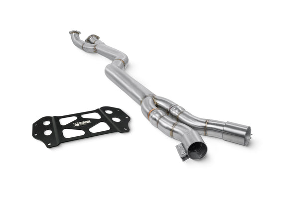 Scorpion 3.5" Single Mid Pipe - BMW M3 G80/G81 / M4 G82, Non GPF models including Competition & xDrive (2021–2025)