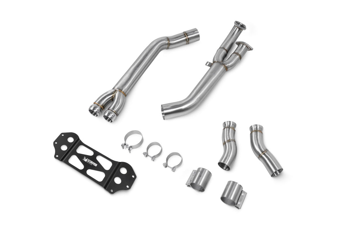 Scorpion Exhausts Single Mid-Pipe - BMW G81 M3 Touring ROW Non-GPF Model 2022-2025