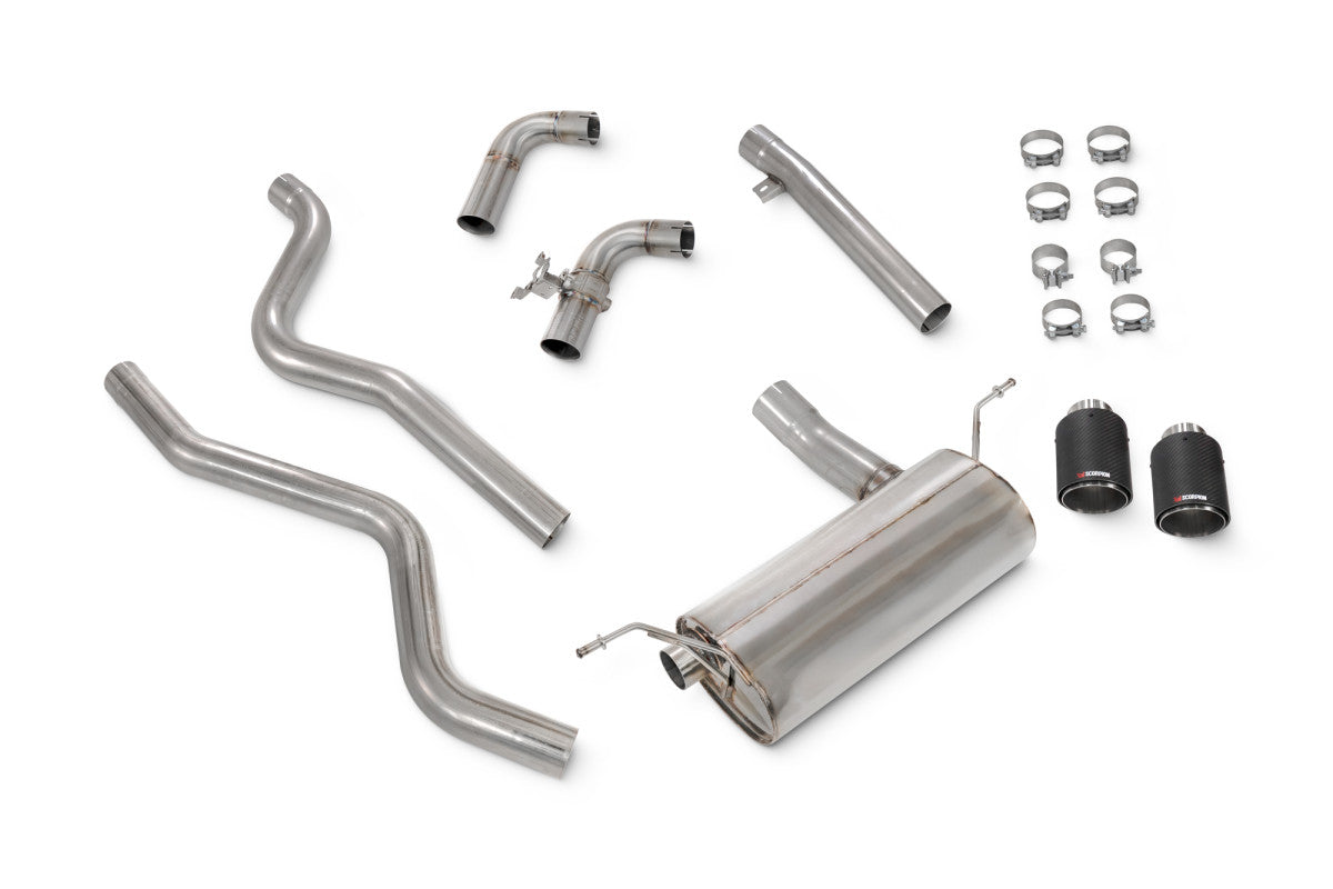 Scorpion Exhausts Cat-Back - BMW F32/F33/F36 440i incl. xDrive Non-GPF Model 2015-2018