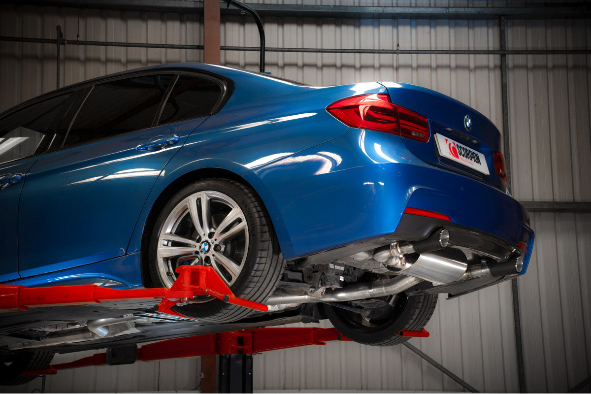 Scorpion Exhausts Cat-Back - BMW F30/F31 340i incl. xDrive Non-GPF Model 2015-2018