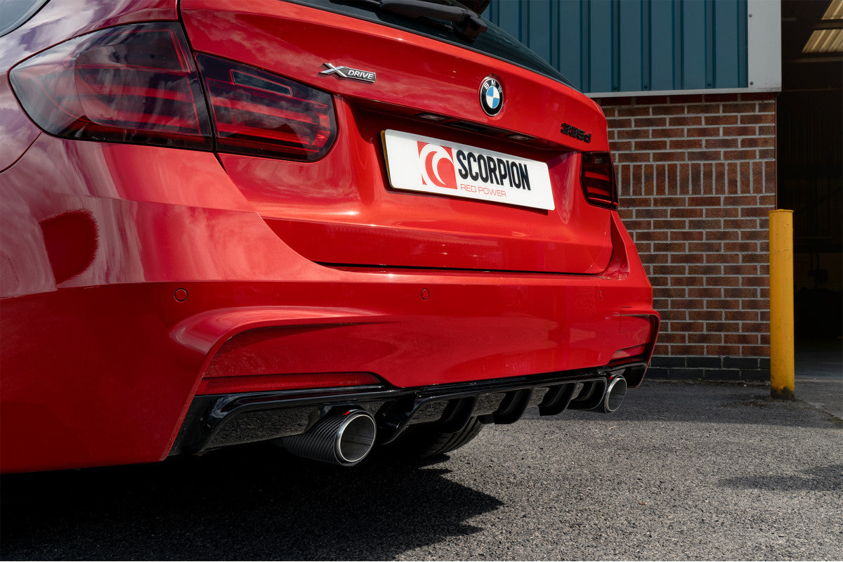 Scorpion Exhausts Half System (340i/440i Style) - BMW F30/F31 330D/335D incl. xDrive (M Sport Models Only) 2013-2020
