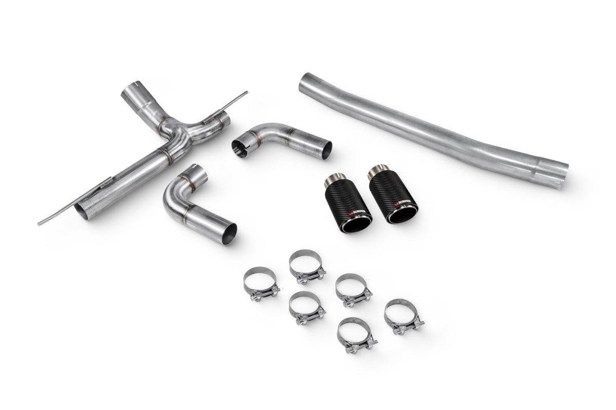 Scorpion Exhausts Half System (340i/440i Style) - BMW F30/F31 330D/335D incl. xDrive (M Sport Models Only) 2013-2020