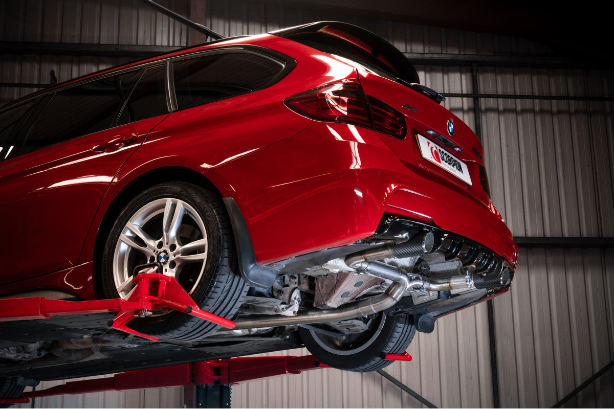Scorpion Exhausts Half System (340i/440i Style) - BMW F32 430D/435D incl. xDrive 2013-2020