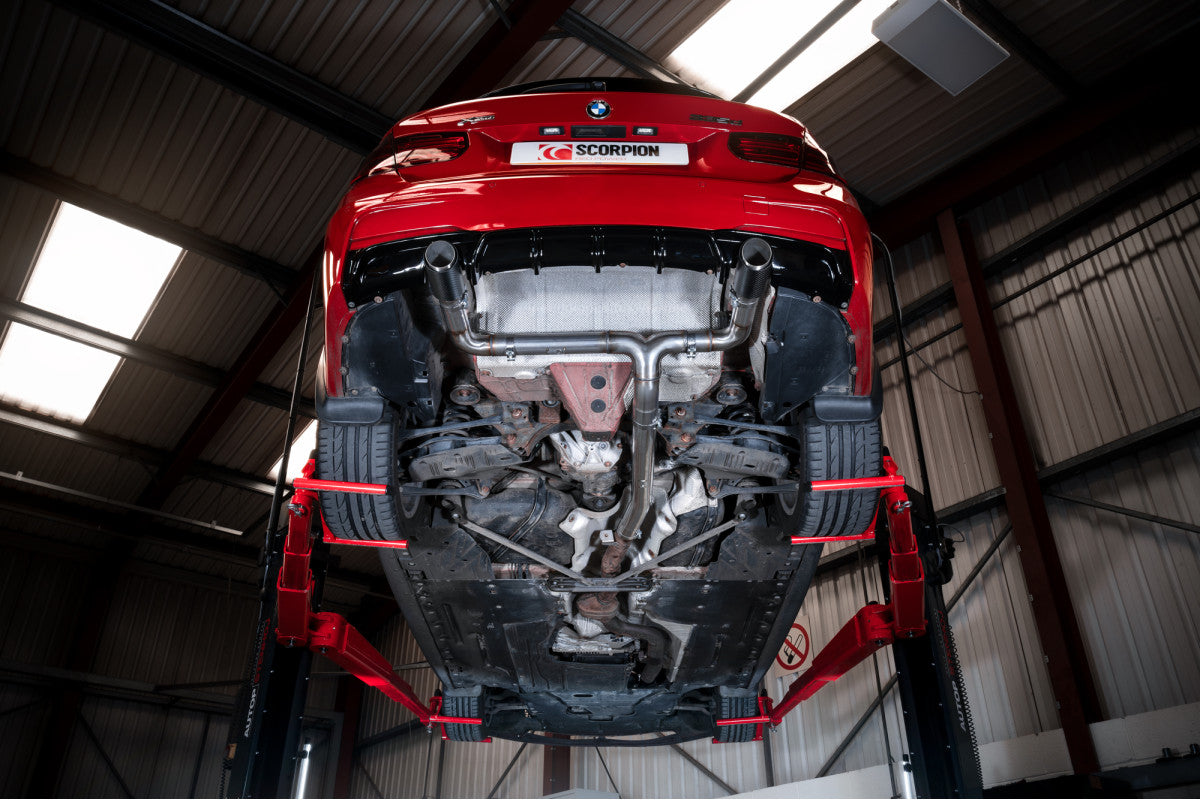 Scorpion Exhausts Half System (340i/440i Style) - BMW F30/F31 330D/335D incl. xDrive (M Sport Models Only) 2013-2020