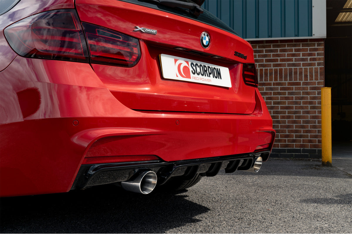 Scorpion Exhausts Half System (340i/440i Style) - BMW F32 430D/435D incl. xDrive 2013-2020