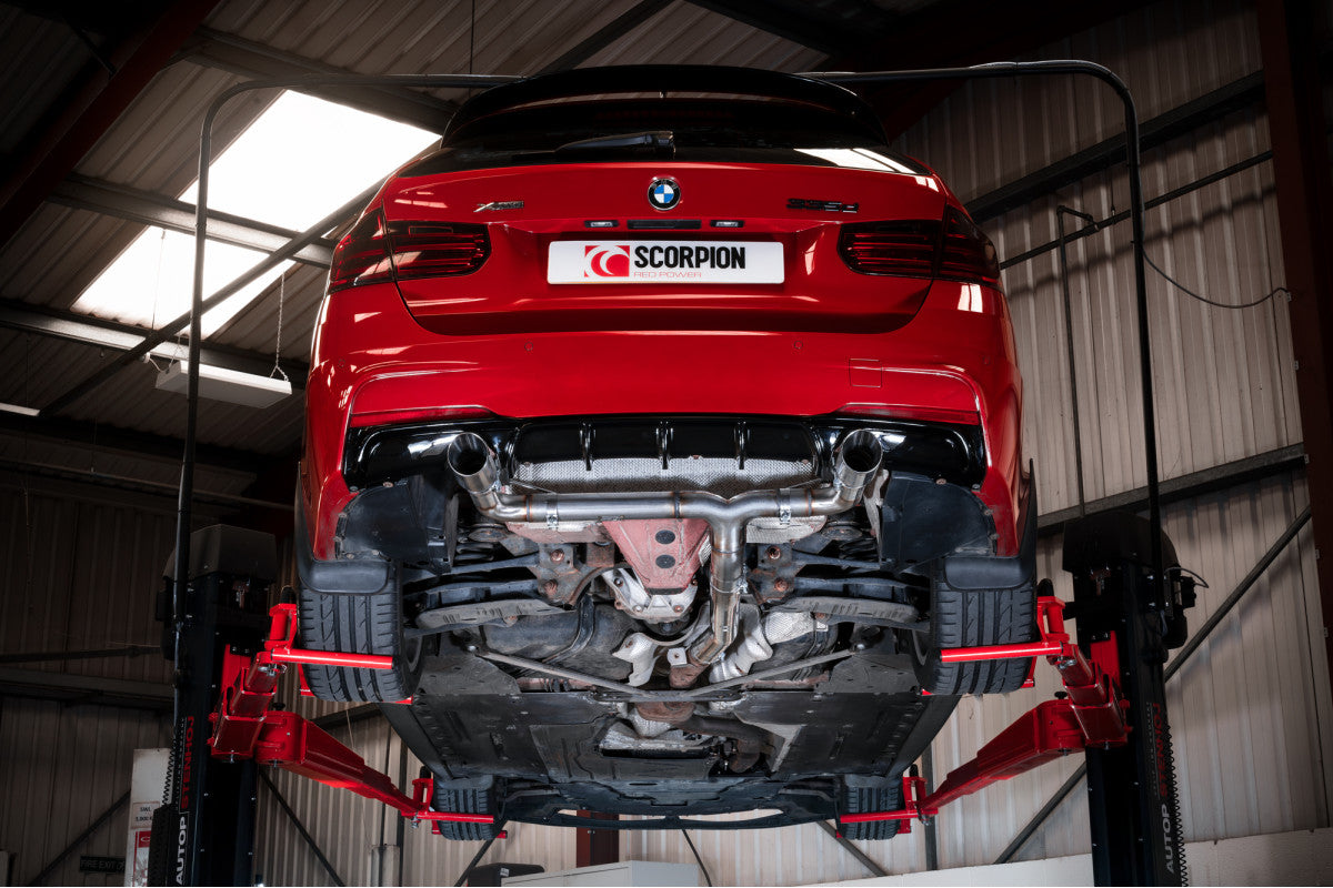 Scorpion Exhausts Half System (340i/440i Style) - BMW F32 430D/435D incl. xDrive 2013-2020