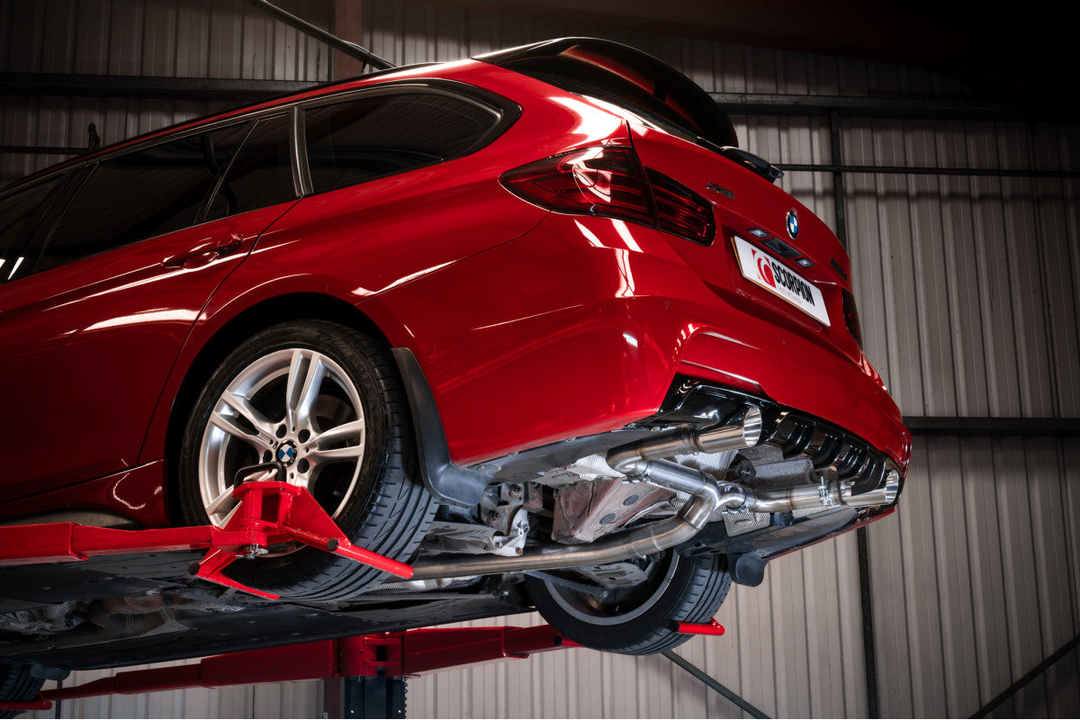 Scorpion Exhausts Half System (340i/440i Style) - BMW F32 430D/435D incl. xDrive 2013-2020