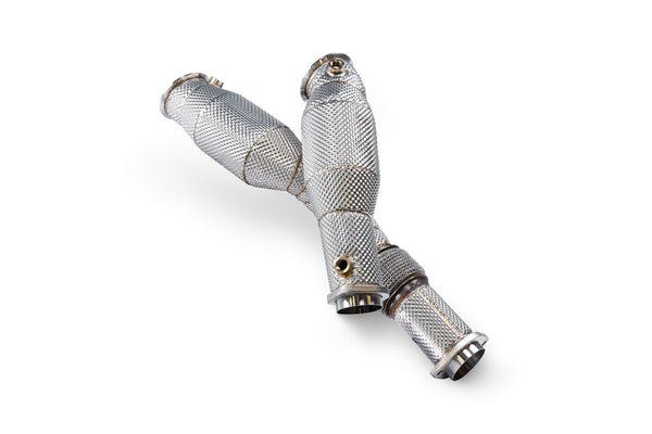 Scorpion 3" Downpipes With A High Flow Sports Catalysts - BMW M2 G87 / M3 G80/G81 / M4 G82 including Competition & xDrive / X4 M, X4 M Competition 3.0 LCi models (2021–2025)