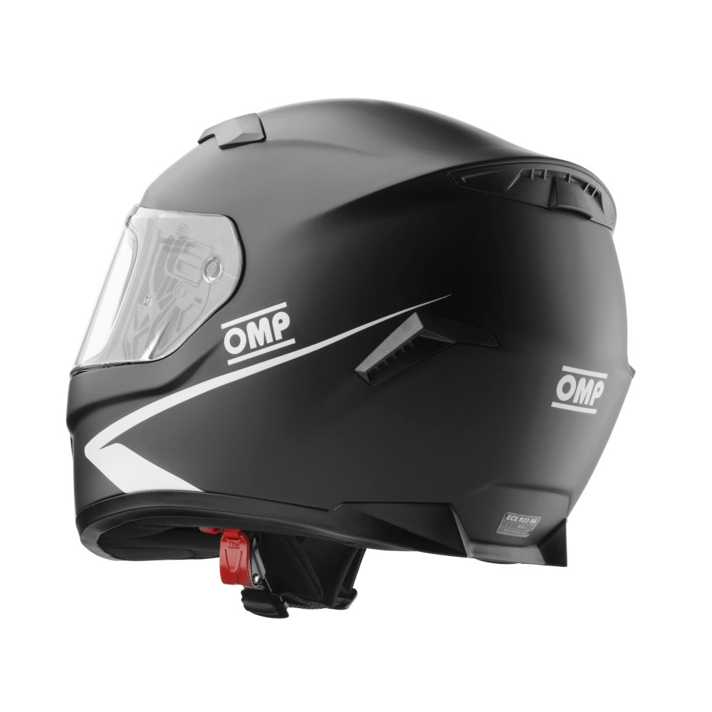 OMP Circuit Evo2 Full Face Helmet (ECE Approved) - Matte Black