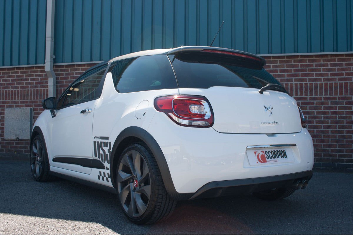 Scorpion Exhausts Cat-Back - Citroen DS3 Racing & 1.6T 2011-2015