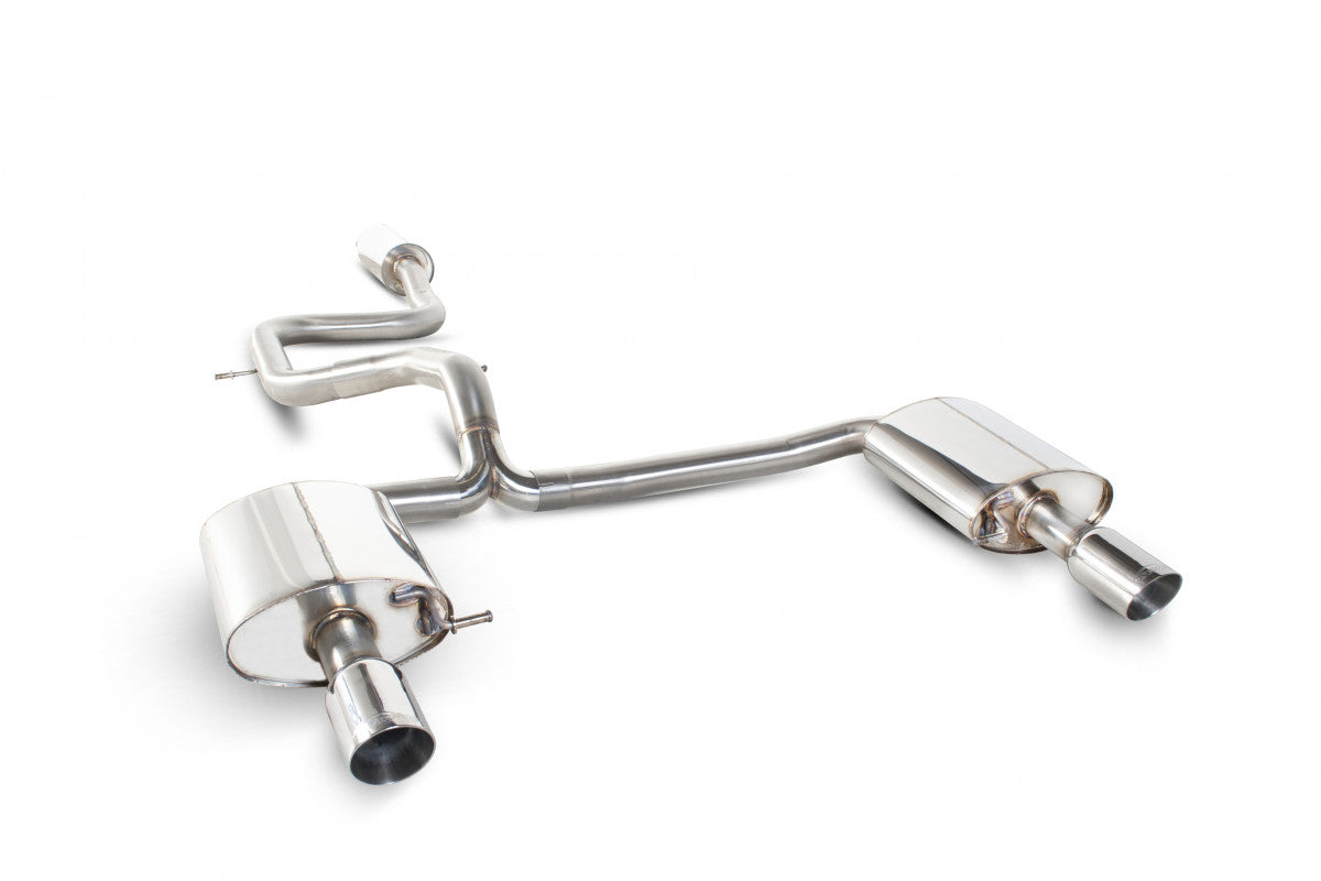 Scorpion Exhausts Cat-Back - Ford Mondeo 2.5 Turbo Hatchback 2007-2011