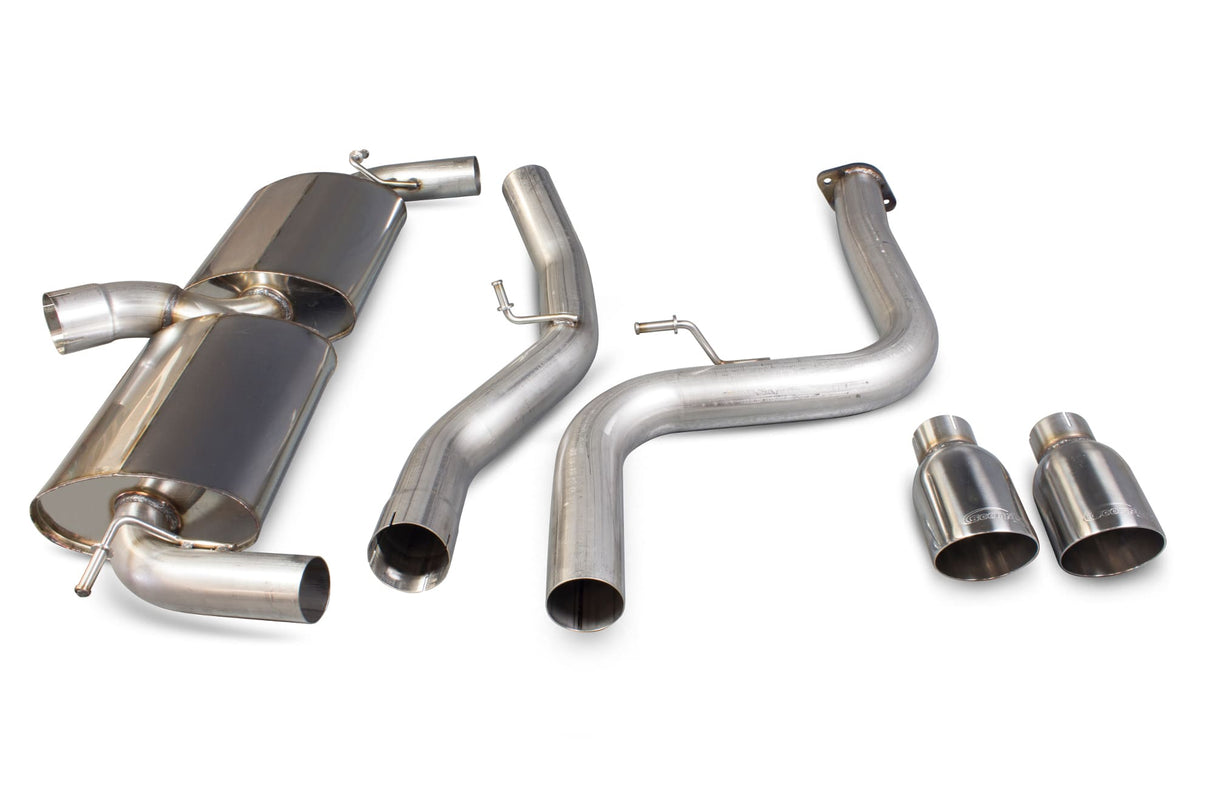 Scorpion Cat-Back Exhaust - Ford Focus MK2 ST 225 2.5 Turbo (2006–2011)