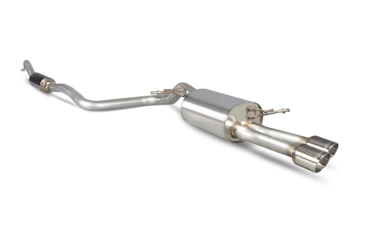 Scorpion Exhausts Cat-Back - Ford Mk7 Fiesta 1.0T EcoBoost (ST Rear Valance Fit) 2013-2017