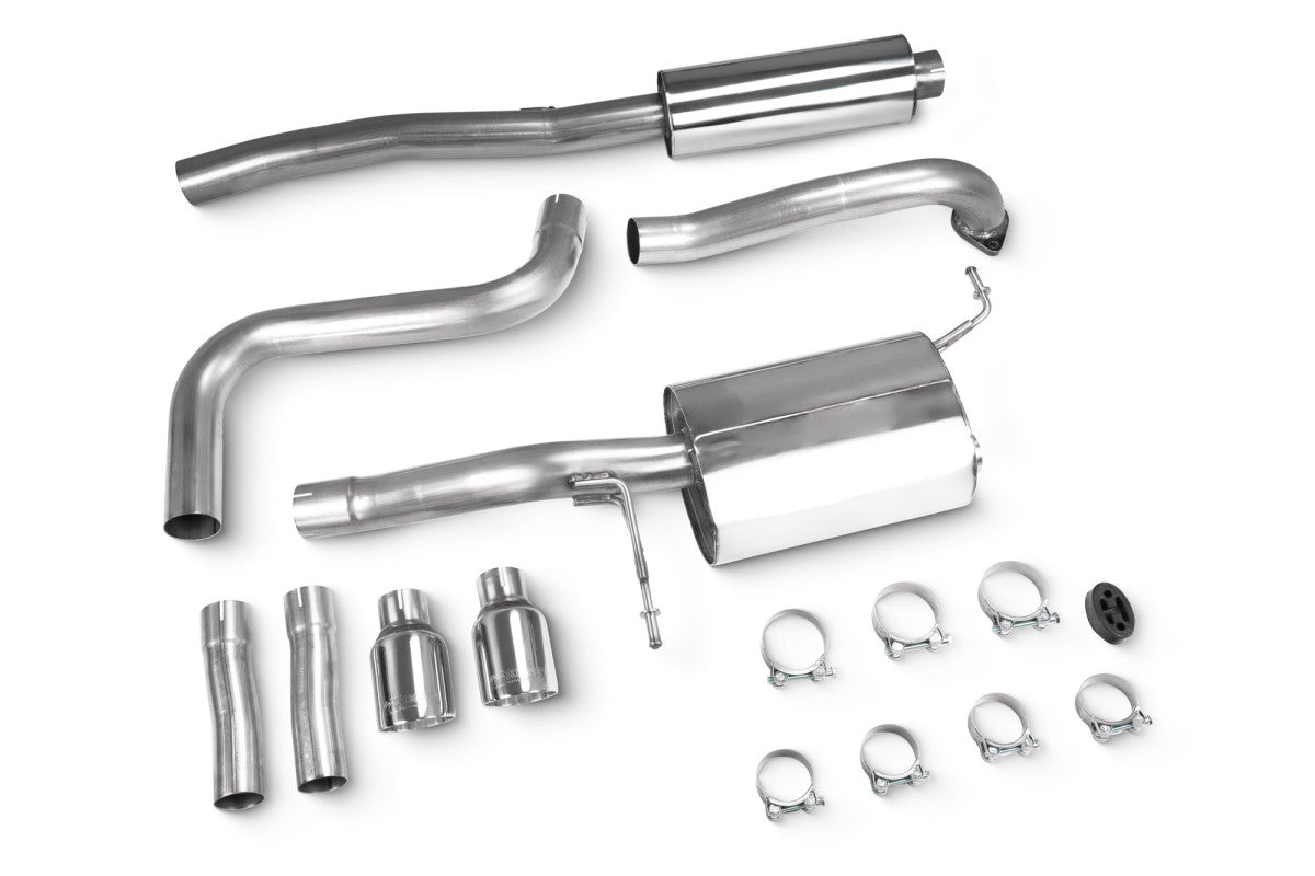 Scorpion Exhausts Cat-Back - Ford Mk7 Fiesta 1.0T EcoBoost (Standard Valance Fit) 2013-2017