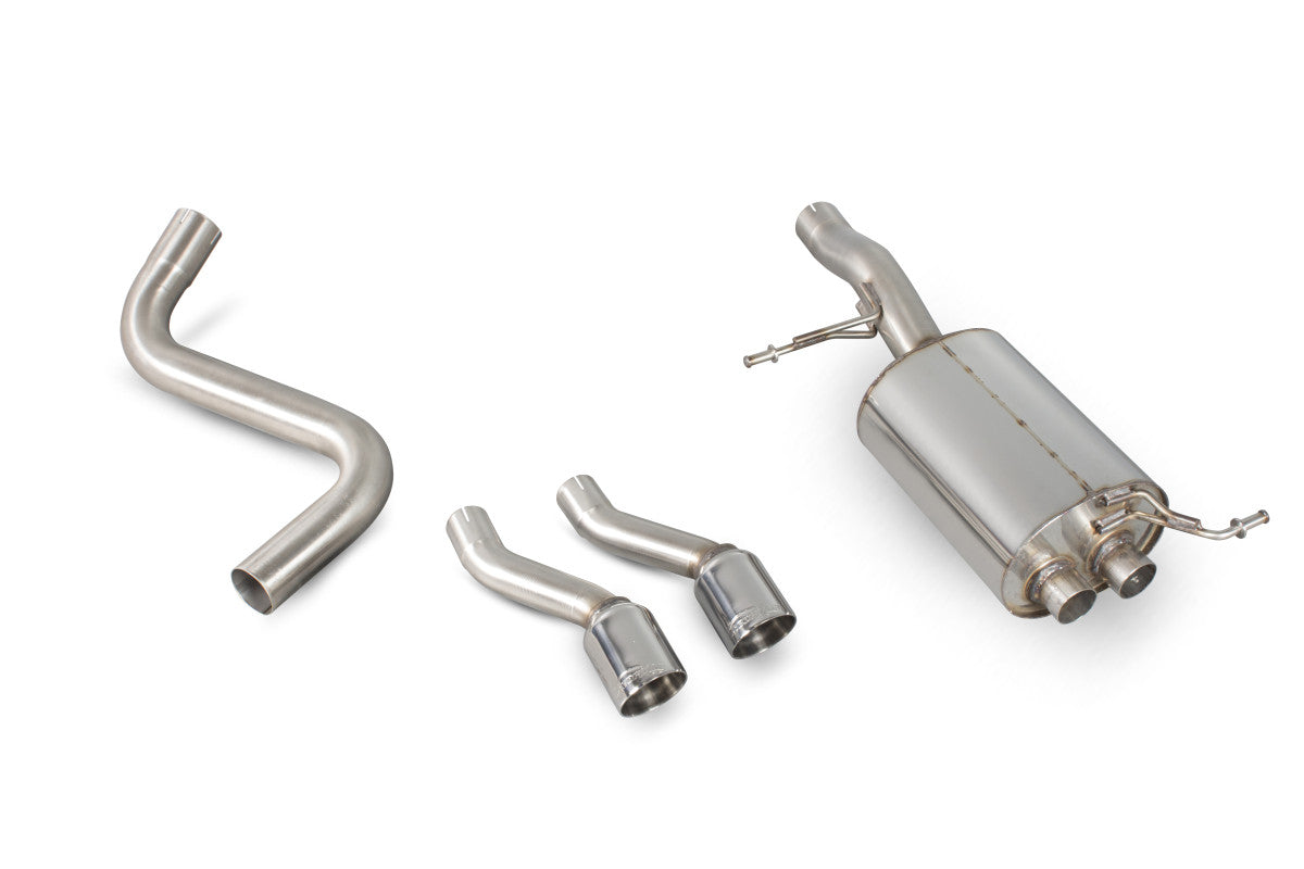 Scorpion Exhausts Rear Silencer - Ford Mk7 Fiesta 1.0T EcoBoost (Zetec S Valance Fit) 2013-2017