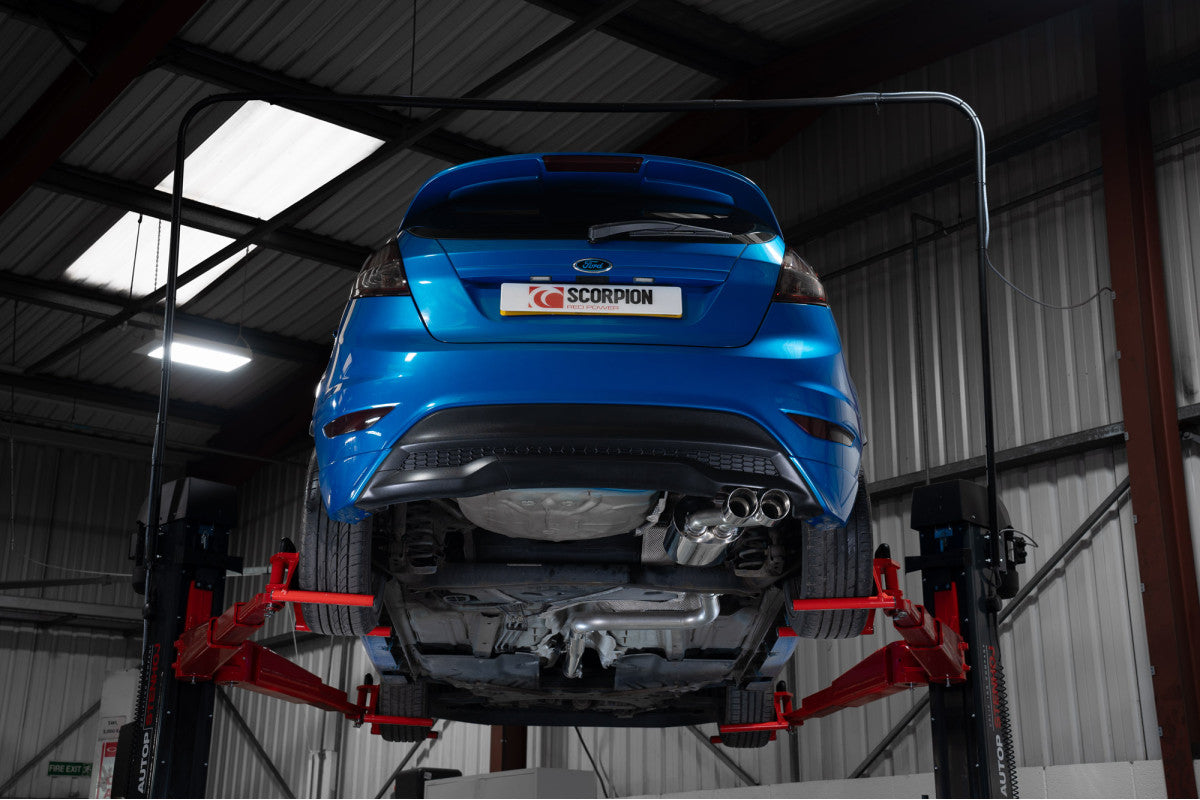 Scorpion Exhausts Cat-Back - Ford Mk7 Fiesta 1.0T EcoBoost (Zetec S Valance Fit) 2013-2017