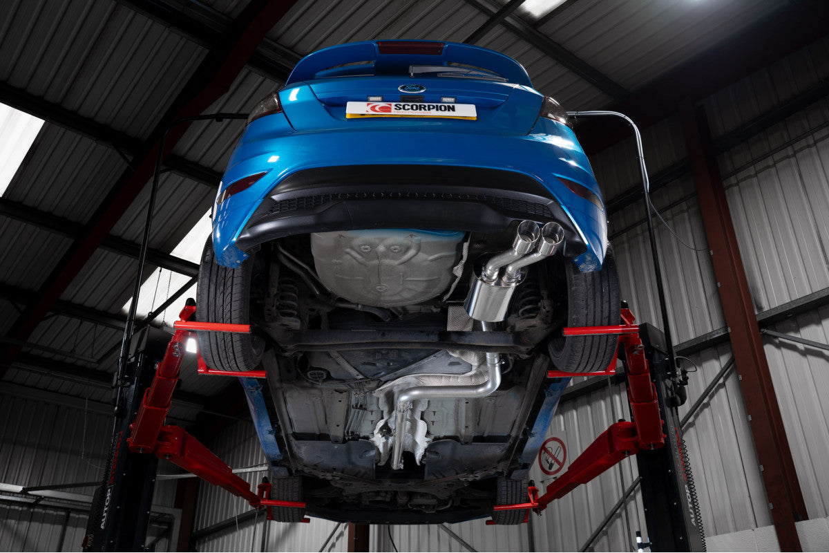 Scorpion Exhausts Cat-Back - Ford Mk7 Fiesta 1.0T EcoBoost (Zetec S Valance Fit) 2013-2017