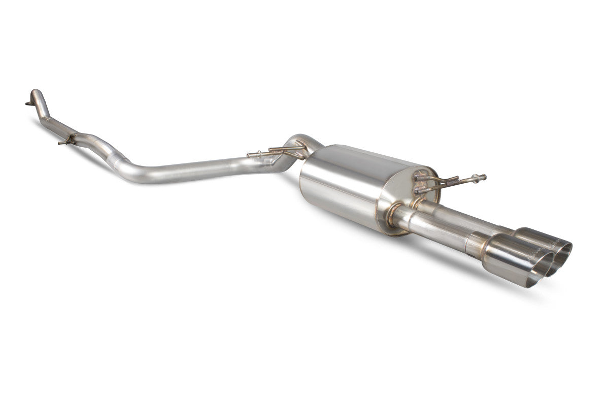 Scorpion Exhausts Cat-Back - Ford Mk7 Fiesta 1.0T EcoBoost (ST Rear Valance Fit) 2013-2017