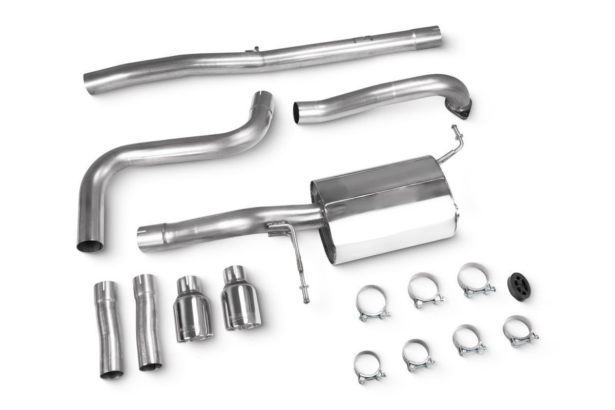 Scorpion Exhausts Cat-Back - Ford Mk7 Fiesta 1.0T EcoBoost (Standard Valance Fit) 2013-2017