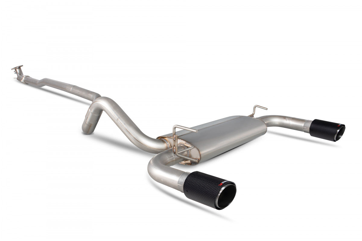 Scorpion Exhausts Cat-Back - Abarth 500/595 (IHI Turbo) 2008-2018