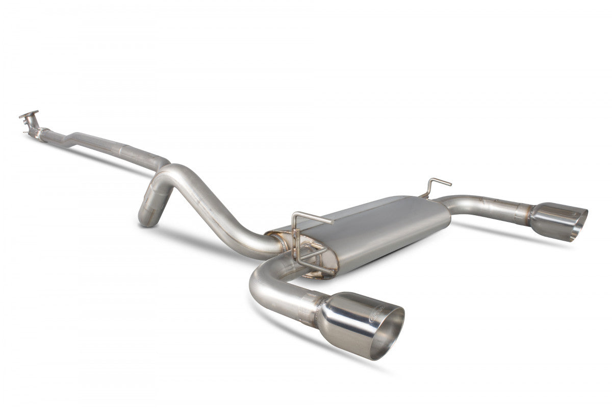 Scorpion Exhausts Cat-Back - Abarth 595/695 (Garrett Turbo) 2008-2018