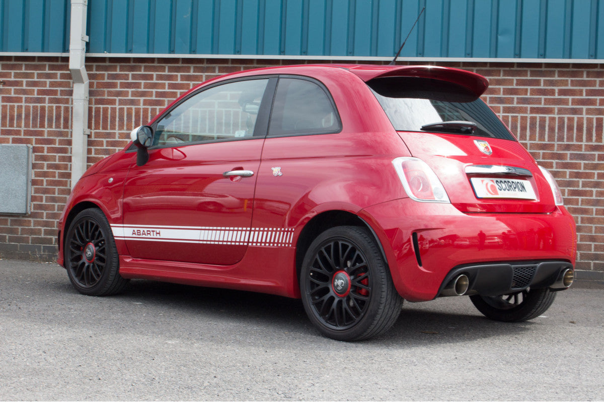 Scorpion Exhausts Cat-Back - Abarth 500/595 (IHI Turbo) 2008-2018
