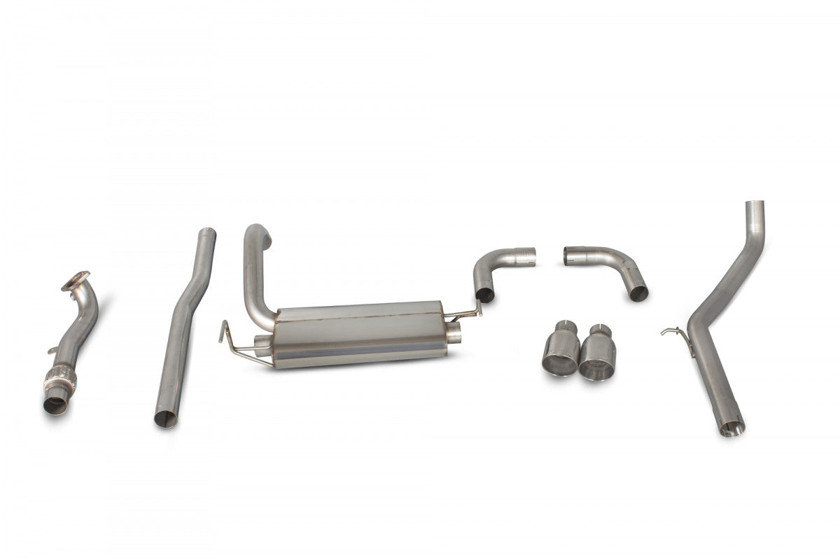 Scorpion Exhausts Cat-Back - Abarth 595/695 (Garrett Turbo) 2008-2018