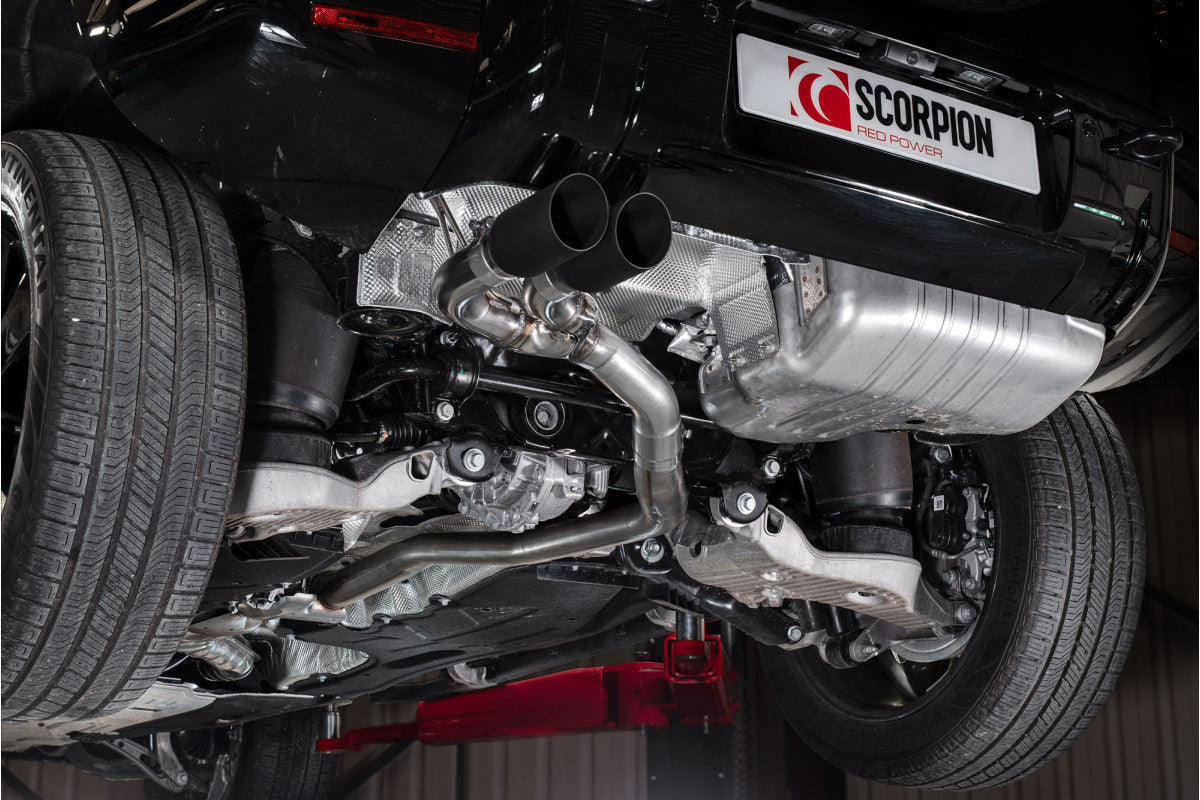 Scorpion Exhausts Rear Silencer Delete - Land Rover Defender D200, D250, D300 & D350, 90, 110 & 130, 3.0 Diesel, 2020-Current 2020-2025