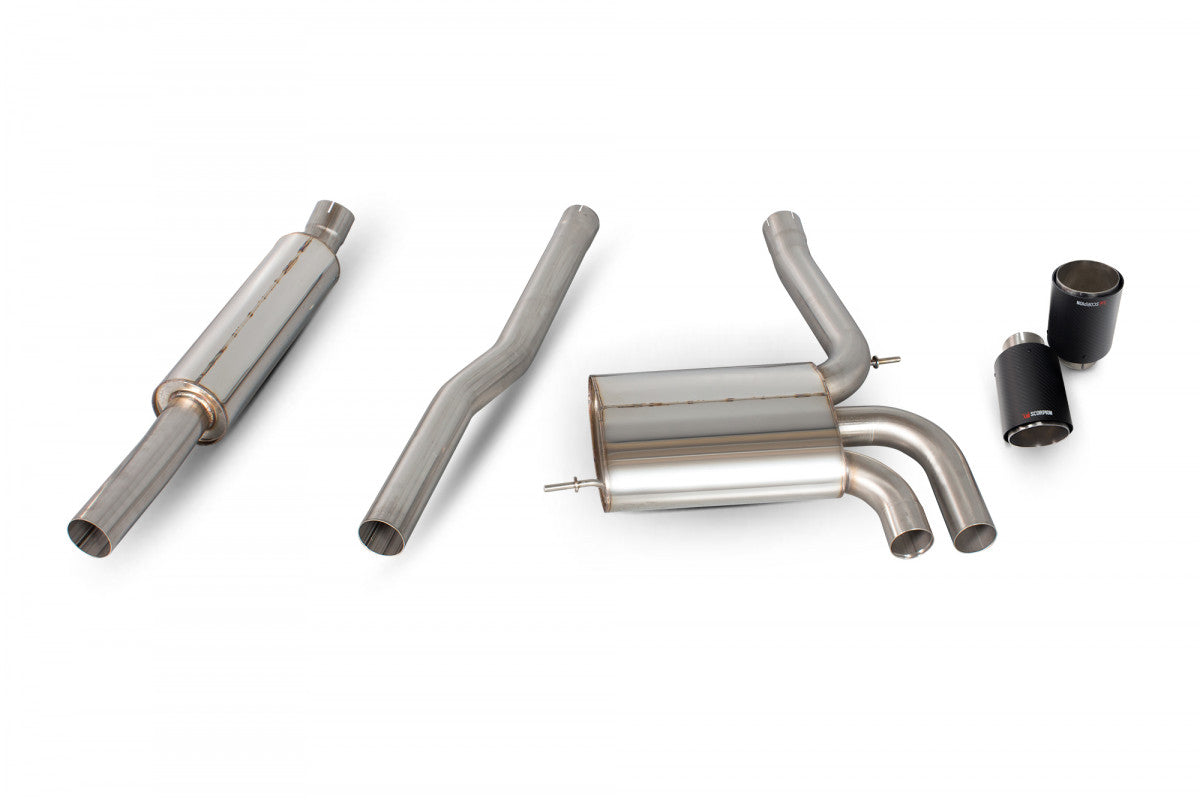 Scorpion Exhausts Cat-Back - Mini Cooper S F56 (Inc JCW) (UK and EU Only) Non-GPF Model 2014-2018