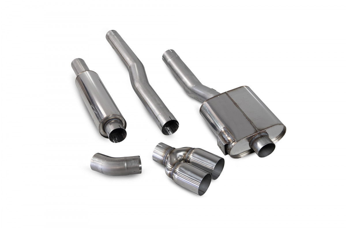Scorpion Exhausts Cat-Back - Mini Cooper S F56 (Inc JCW) Challenge & TunR (UK and EU Only) Non-GPF Model 2014-2018